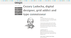 Desktop Screenshot of cezarydesigns.com